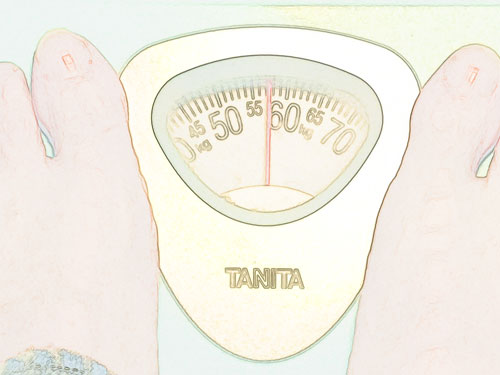 体重計の写真